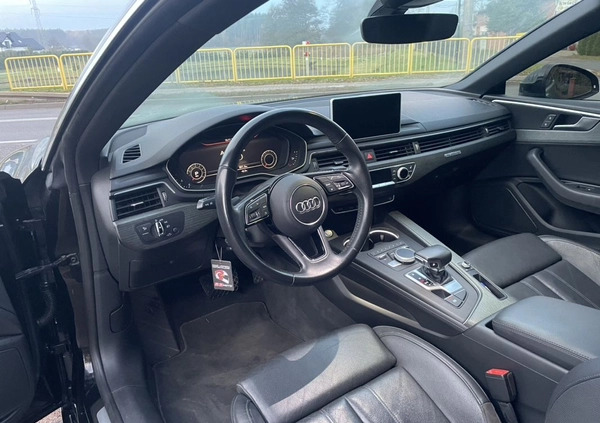 Audi A5 cena 108000 przebieg: 77000, rok produkcji 2018 z Złotów małe 529